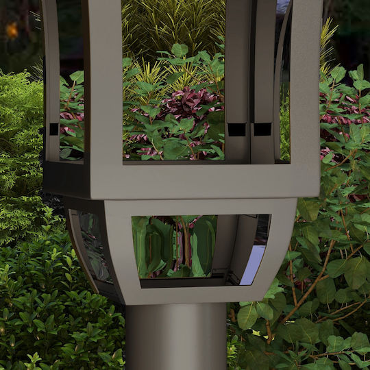 Outsunny Street Solar Light 15cmx15cmx127cmcm
