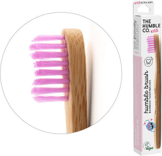 The Humble Co. Children's Purple Toothbrush