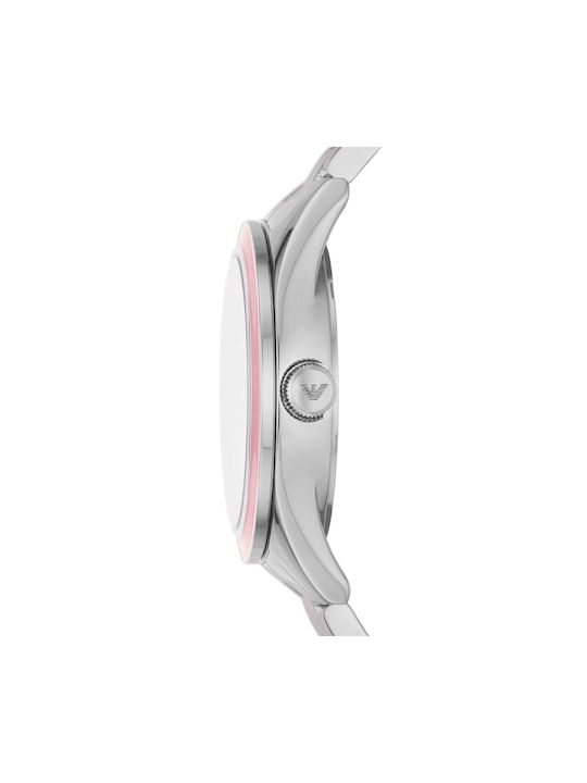 Emporio Armani Women's Watch with Silver Metal Bracelet