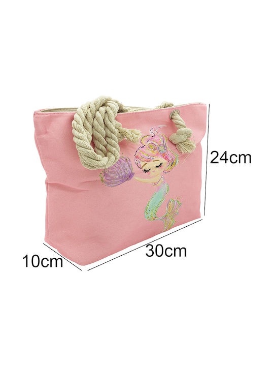 Gift-Me Kinder Rucksack Strandtasche Rosa 30cmx10cmx24cmcm