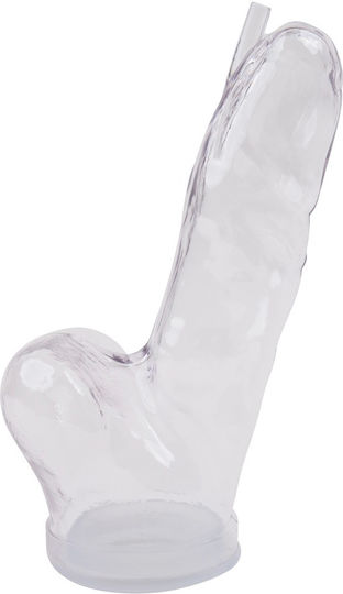 Frohle Ρεαλιστικό Dildo με Όρχεις Διάφανο 21cm