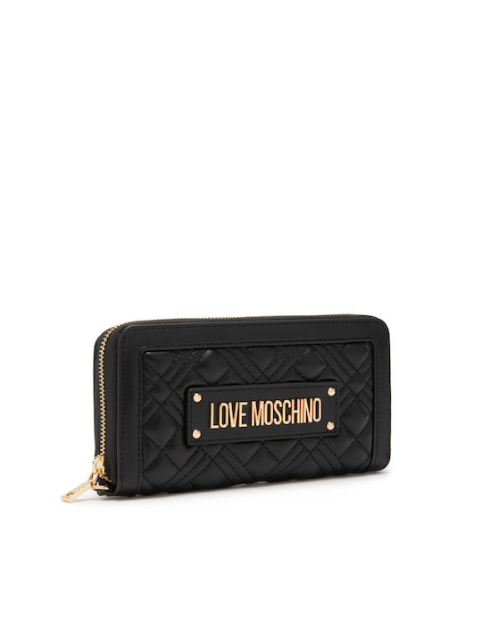 Moschino Frauen Brieftasche Klassiker Schwarz