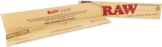 Raw Huge Foot Long Cigarette Rolling Papers 20 sheets 1pcs