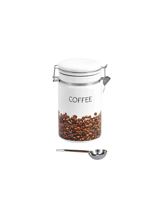 Zeller Vază Pentru Cafea Cu Plută Ceramică Maro 1100ml
