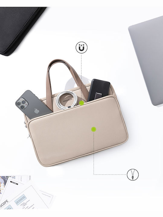 Innostyle Чанта за Рамо / Ръчна за лаптоп 14" в Бежов цвят S116SA-14