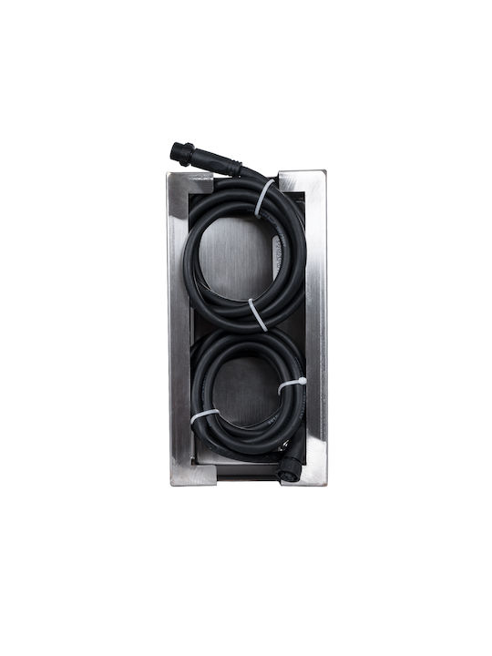 GloboStar LED Bodenstrahler 4W RGB IP68 Graue