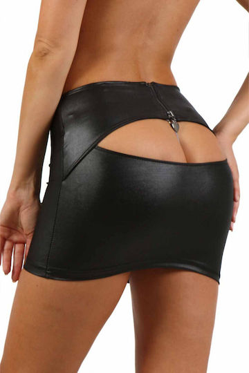 Soiemio Sexy Φούστα Μαύρη