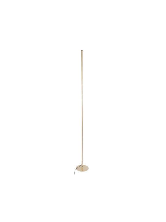 GloboStar Daluma LED Φωτιστικό Δαπέδου Υ160xΜ18εκ. με Ρυθμιζόμενο Λευκό Φως 2640lm Χρυσό