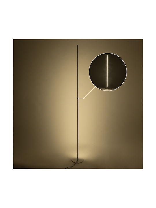 GloboStar Daluma LED Φωτιστικό Δαπέδου Υ160xΜ18εκ. με Ρυθμιζόμενο Λευκό Φως 2640lm Λευκό