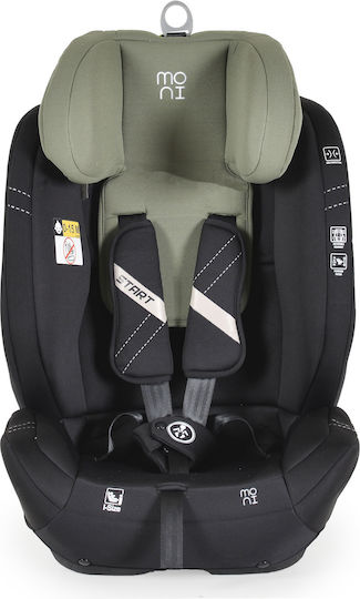 Moni Start Καθισματάκι Αυτοκινήτου i-Size Green 9-36 kg