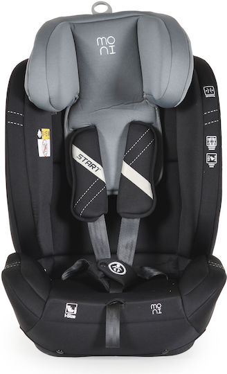 Moni Start Baby Car Seat i-Size Grey 9-36 kg