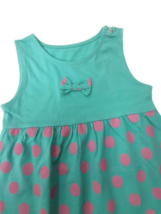 Lullaby Kids Dress Sleeveless Mint