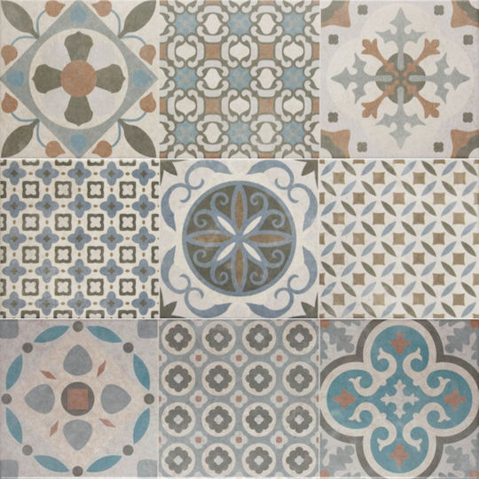Saloni Ceramica Плочка Матов 57x19см Multi