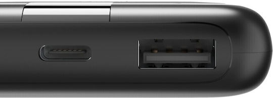 HAMA Performance 10 Power Bank 10000mAh με 2 Θύρες USB-A και Θύρα USB-C Γκρι