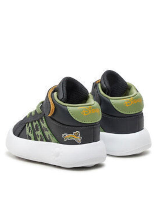 Adidas Kids Sneakers Grand Court Mid Black