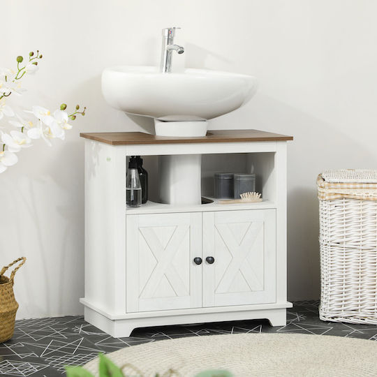 Kleankin Πάγκος χωρίς Νιπτήρα Μ60xΒ30xΥ60cm μοριοσανίδα