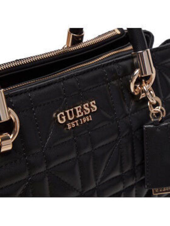 Guess Damen Tasche Hand Schwarz