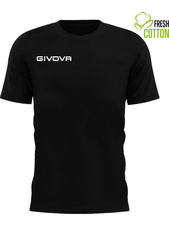 T-shirt Μαύρο