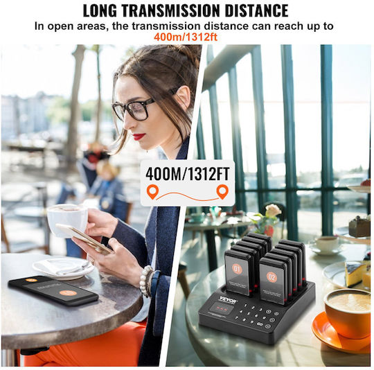 Vevor Σύστημα Ειδοποίησης Εστίασης