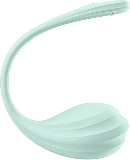 Satisfyer Smooth Petal Vibrator für Paare mit Fernbedienung Grün