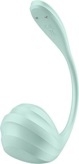Satisfyer Smooth Petal Vibrator für Paare mit Fernbedienung Grün