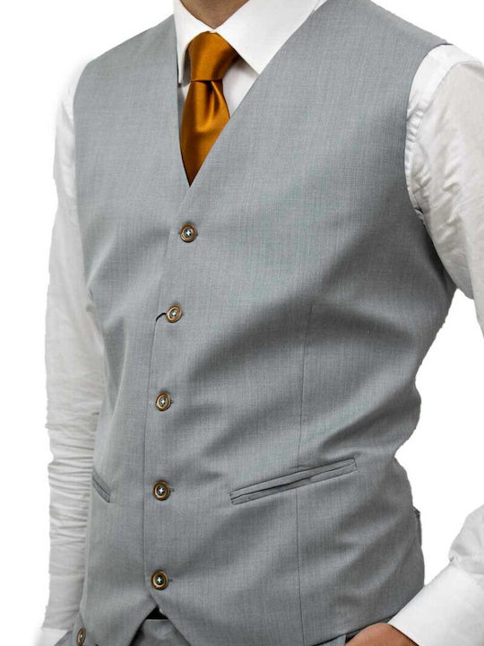 Men's Vest MEZZO UOMO (10-701-12430) - GRAY