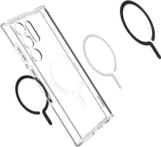 Spigen Ultra Hybrid Onetap Задна корица Пластмаса 2мм Черен (Galaxy S23 Ultra)