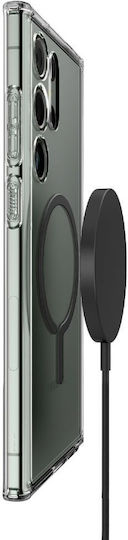 Spigen Ultra Hybrid Onetap Задна корица Пластмаса 2мм Черен (Galaxy S23 Ultra)