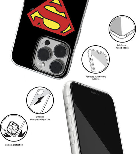 Dc Comics Back Cover Σιλικόνης Μαύρο (Galaxy A14)