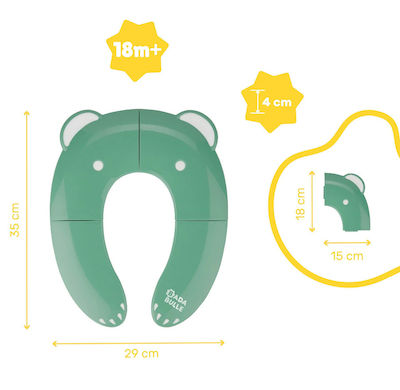 Badabulle Toddler Toilet Seat Green