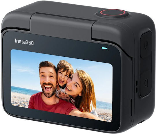 Insta360 GO 3S Standard Edition 64GB Action Camera 4K Ultra HD 360° Capture Underwater Midnight Black with Screen 2" and Wi-Fi Black