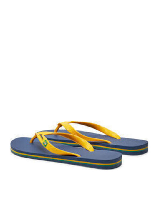 Classica Brasil Ii Men's Flip Flops Yellow