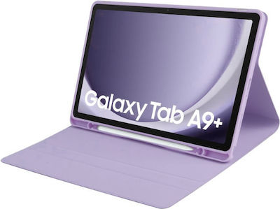 Tech-Protect Sc Pen & Keyboard Flip Cover Silicone Purple Samsung Galaxy A9+ Plus 11.0 X210 / X215 / X216