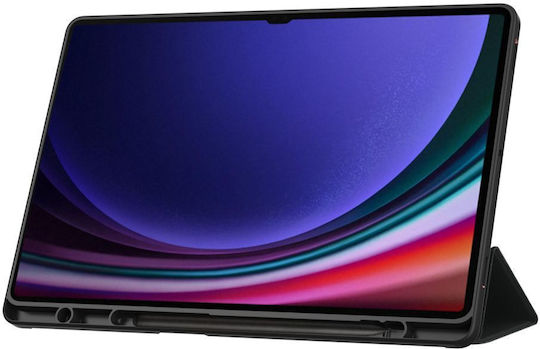Tech-Protect Sc Pen Flip Cover Μαύρη (Galaxy Tab S9 FE+)