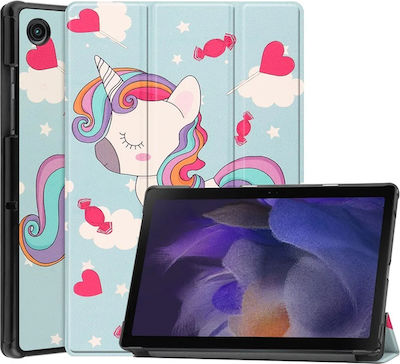 Techsuit Foldpro Flip Cover Unicorn(Galaxy Tab A8)