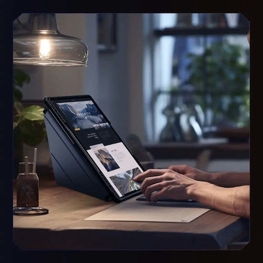Nillkin Bumper Pro Protective Flip Cover Μαύρη (Samsung Galaxy Tab S9+)