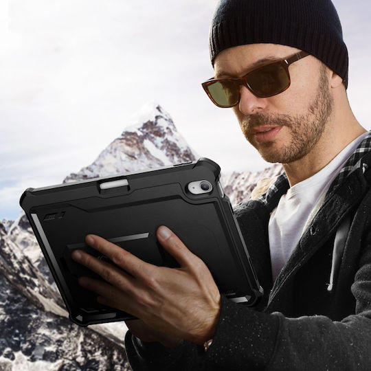 Tech-Protect Kevlar Pro Заден Калъф Издръжлив Черен iPad 2022 10.9''