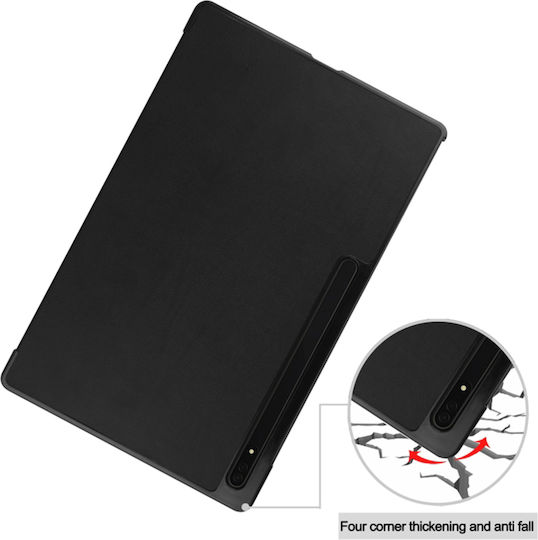 Techsuit Foldpro Klappdeckel Schware (Galaxy Tab S10+ / Galaxy Tab S9 FE+ / Galaxy Tab S9+) KF2313826