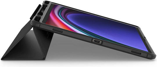 Spigen Ultra Hybrid Pro Flip Cover Schwarz für Galaxy Tab S9+