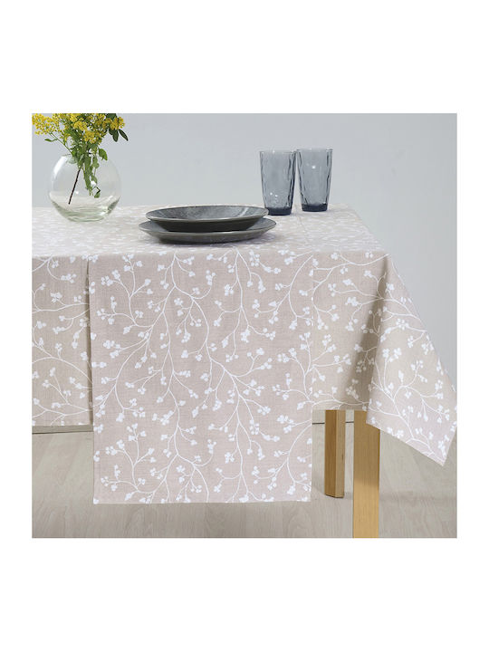 Dimeco Tablecloth Cotton 5131 Coffee 140x220cm