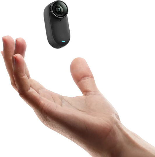 Insta360 GO 3S Standard Edition 64GB Action Camera 4K Ultra HD 360° Capture Underwater Midnight Black with Screen 2" and Wi-Fi Black