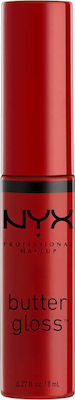 Nyx Professional Makeup Butter Lip Gloss Red Velvet 8ml