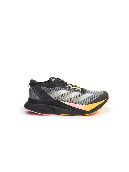 Adizero Boston 12 Sport Shoes Running Core Black / Zero Metalic / Spark
