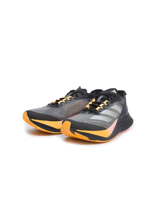 Adizero Boston 12 Sport Shoes Running Core Black / Zero Metalic / Spark