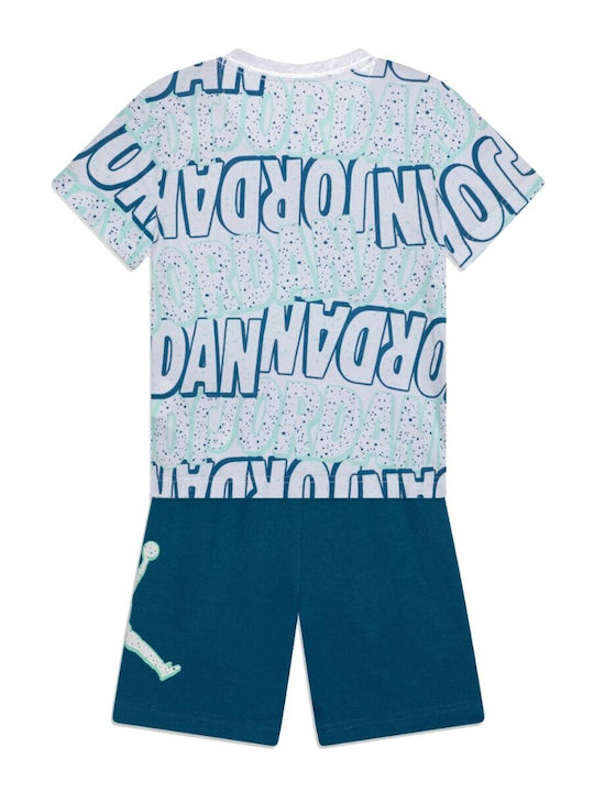 Jordan Kids Set with Shorts Summer 2pcs Blue