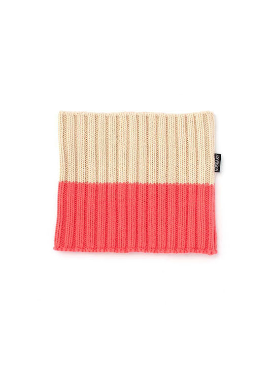 Kids Knitted Neck Gaiter Orange