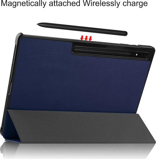 Techsuit Foldpro Flip Cover Μπλε (Samsung Galaxy Tab S9 Ultra)