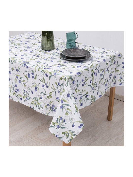 Dimeco Rotunde Aelia Weiß 220x220cm