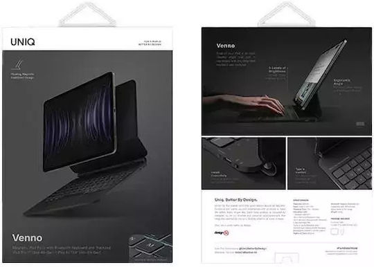 Uniq Flip Cover Schwarz (iPad Air 2013 9,7")