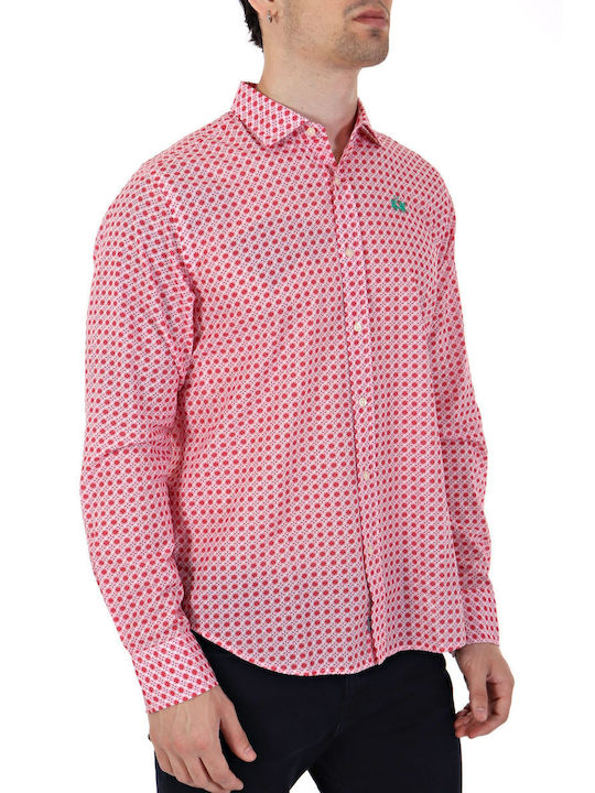 La Martina Men's Shirt Pink